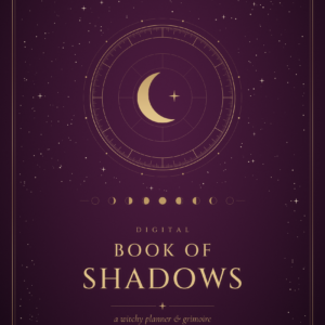 book of shadows cover plum